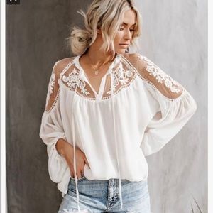 New! Vici Formal Invitation Blouse